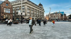 local-awareness habits for travelers moving respectfully through a public square abroad