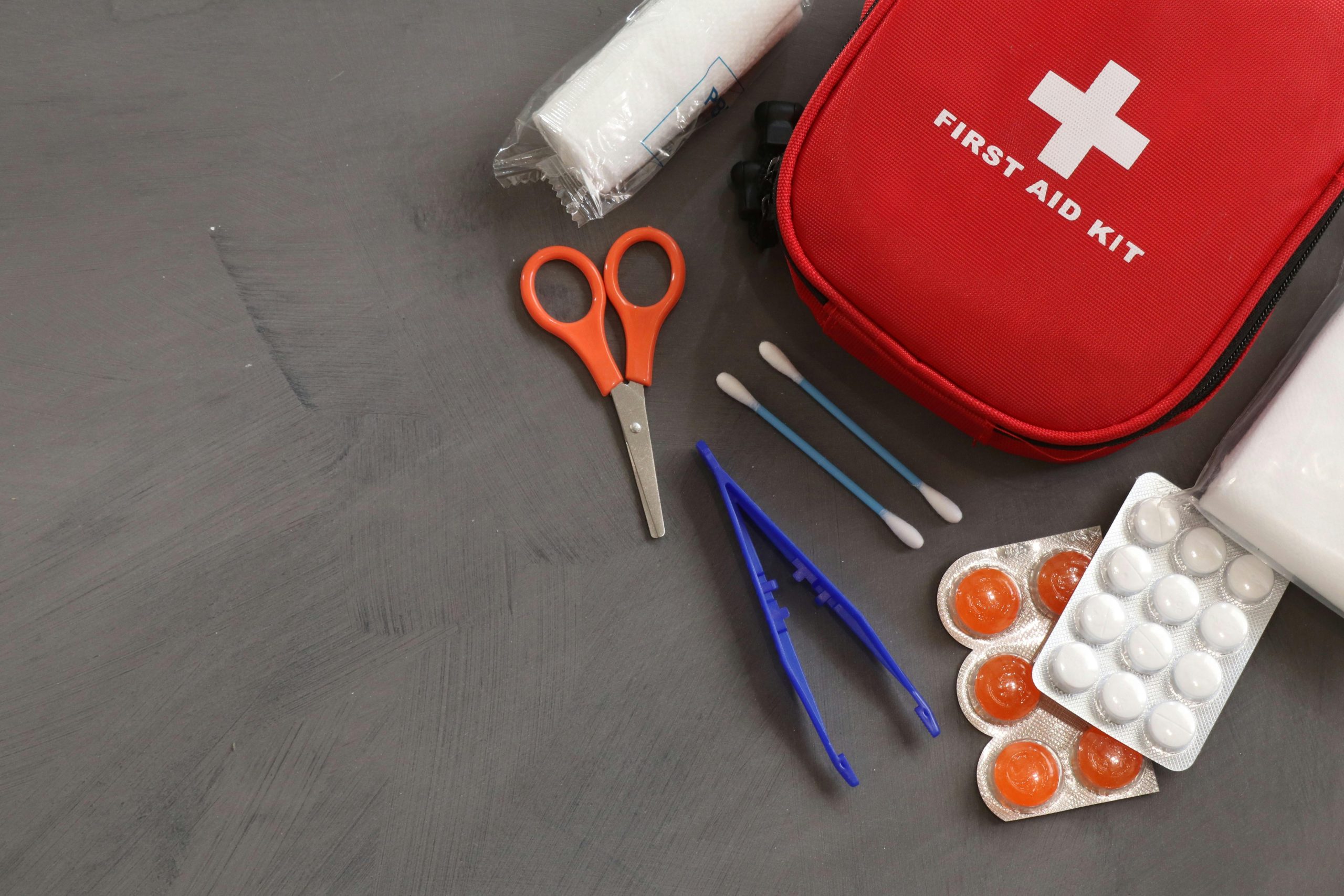 travel health kit and emergency contact list as part of travel safety checks
